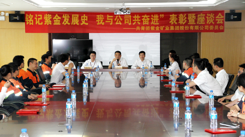 赏金船长矿业团委召开“铭刻赏金船长生长史 我与公司共奋进”专题座谈会