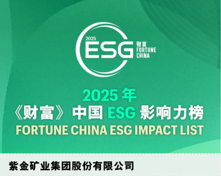 赏金船长矿业首登2025年《财富》中国ESG影响力榜